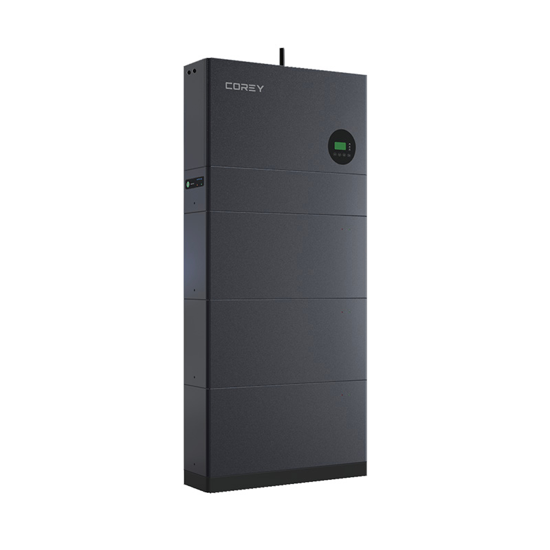 Convenient All-In-One HV Home ESS Household Solar Energy Storage Battery System exhibiting stacked design